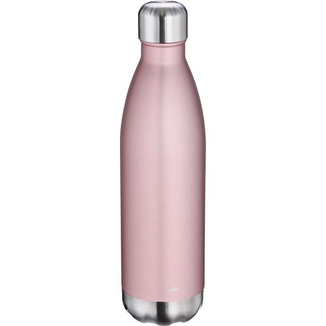 Borraccia termica Cilio Elegante, acciaio inox, oro rosa, 0,75 l