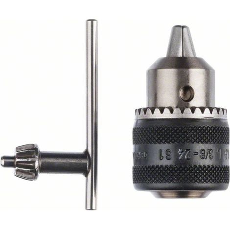 Bosch 2608571010 Mandrin à clé jusqu'à 10 mm 0,5 - 6,5 mm, 3/8" - 24 (1/4)
