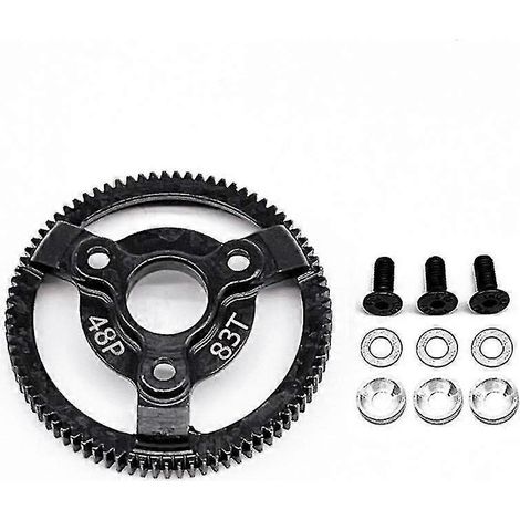 Gehärtetes Stahlzahnrad mit 48 Zähnen für Slash 2WD VXL Bandit Stampede Drag Slash, Upgrade-Teil, 83 Zähne (1/5)