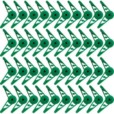 Set mit 60 verstellbaren 360°-Pflanzenclips für Stängel und stressarmes Training (1/4)