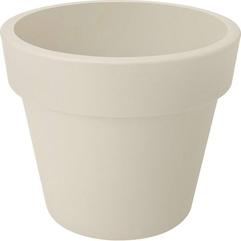 ELHO VASO GREEN BASICS TOP PLANTER 30CM BIANCO COTONE (1/4)