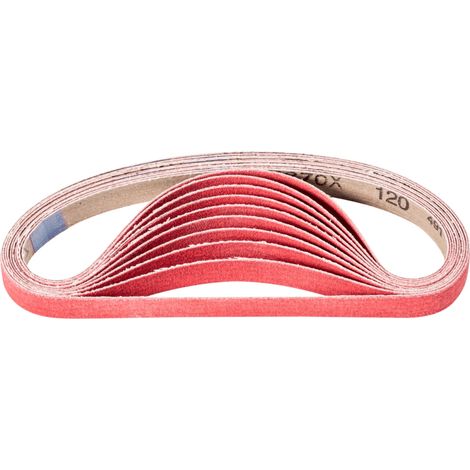 PFERD TOOLS Keramikkorn Schleifband BA 16x480mm CO-COOL120 für Edelstahl-Schliff mit Bandschleifer 50 Stk (1/5)