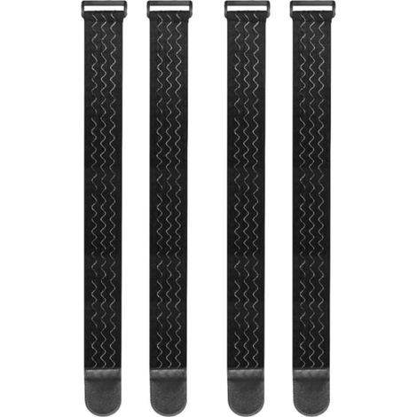 Elastische fietsriemen, 4 stuks spanbanden met antislipbanden, fietsendragerriem, fietsbroekbroeikas, 60 x 5 cm, voor het bevestigen van frames en wielen