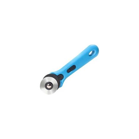 Outil de coupe rotatif, coupe rotative à changement rapide Cutter rotatif en tissu avec poignée ergonomique, cutter rotatif pour bricolage, couture, matelassage (1/5)