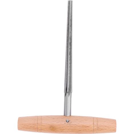 Foret alésoir pour cheville de fixation guitare, outil perçage bouton de sangle, embout repousse trou, 6mm, accessoire luthier, perceuse à main, finition bois, kit réparation instrument. (1/5)