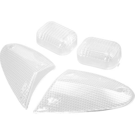 Indicatori di direzione TNT, bianchi, Aprilia SR 00-07