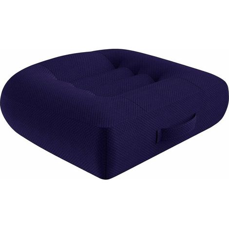 Ergonomisches orthopädisches Kissen 40 x 40 cm – Optimaler Komfort für Auto, Büro und Rollstuhl – Weicher und atmungsaktiver Stoff – Rutschfest (1/5)