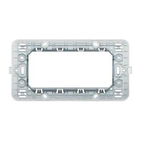 504Sa Soporte de 4 Módulos para Caja Art. 504E