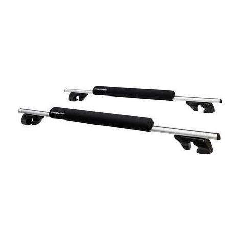 Fischer Fahrrad – Barre de toit complète pour transport de kayaks et skis – Housse en tissu polyester résistant aux UV – Montage rapide avec bande velcro
