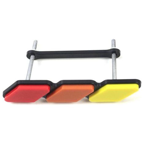 Convient aux pièces de rechange pour étiquettes décoratives de badges à grille, logos et grilles. (1/2)