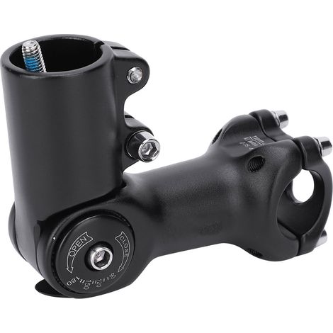 Lenkervorbauerhöhung aus Aluminiumlegierung für Mountainbikes, verstellbare Vorbauverlängerung 80 x 31,8 mm (1/5)