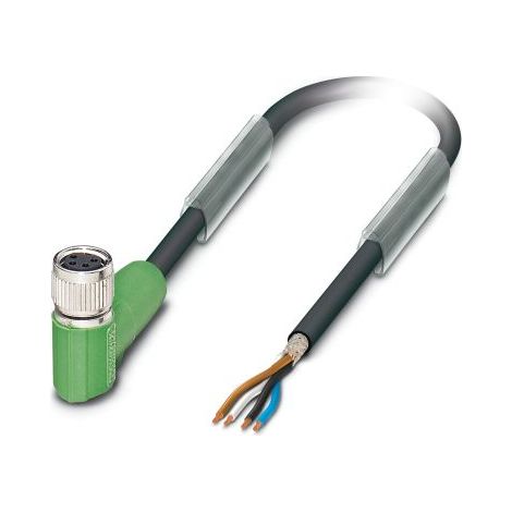 Câble d'actionneur Phoenix Contact 4 conducteurs , M8 Femelle, 5m ( Prix pour 1 )