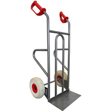 Sackkarre aus Stahl 2in1 - Pannensichere Räder - Traglast 250kg - DDPO1-RINC
