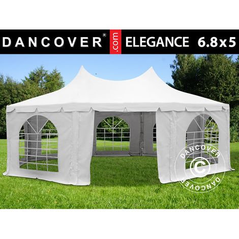 Carpa para fiestas Carpa Eventos Elegance PRO, octagonal 6,8x5m, (1/5)