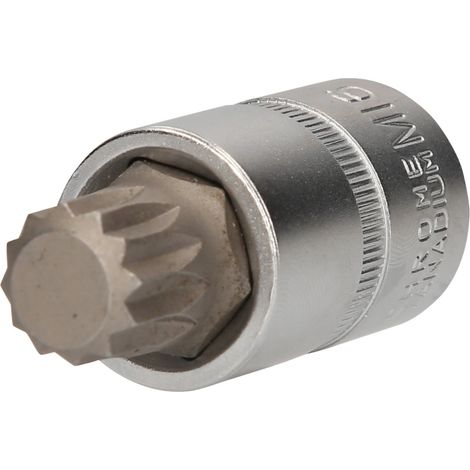 Brilliant Tools 1/2 Vielzahn-Bit-Stecknuss, 55 mm lang, M16 (1/5)