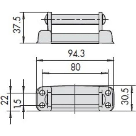 CONTROPIASTRA CISA 07021-00-0