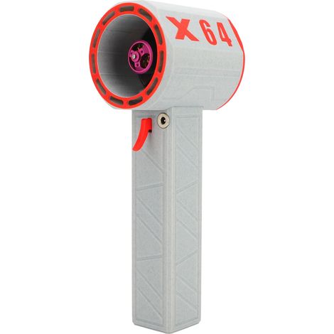 Souffleur industriel portable à main avec turbine à double flux de 64 mm, puissance de soufflage pouvant atteindre 1400g (1/5)