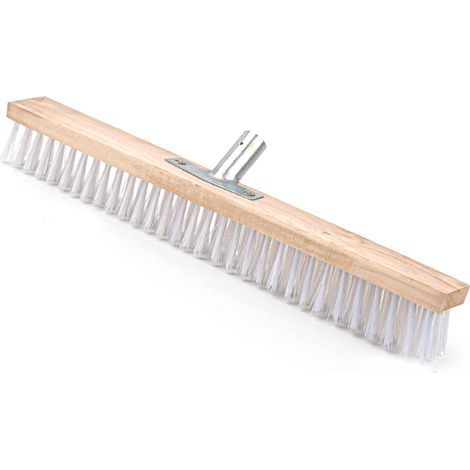 Tête de brosse pour sols avec poils en nylon, brosse de nettoyage résistante, idéale pour les marches d'escalier et les dalles de terrasse, longueur : 50 cm / 19,7 pouces (1/5)