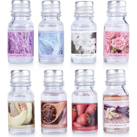 Aromatherapie-Set, 8 Düfte, 10 ml (1/5)