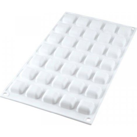 Moule silicone micro carré bombé x35 - Silikomart (1/3)