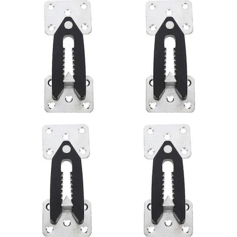 Ensemble de 4 pinces crocodiles pour la fixation de canapé, support de connexion pour canapé et combinaison de clips pour canapé. (1/5)