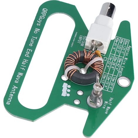 Antenne Demi-Onde Portable à Haute Impédance pour Une Réception Facile du Signal 50 Ohm pour Les Amateurs de Plein Air (1/5)