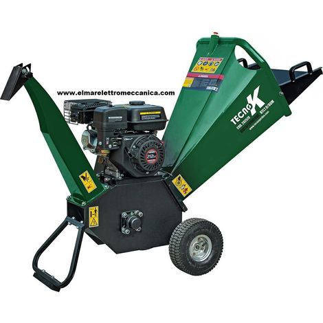 TECNOK BTL7.0/80M Biotrituratore LONCIN 6.5 HP Taglio 80 mm