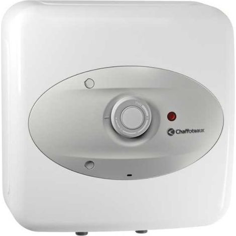 Chaffoteaux – Chauffe-eau électrique mural surévier 10 litres – Résistance en cuivre – Classe A – Temps de chauffe 30 min – Isolation polyuréthane (1/5)