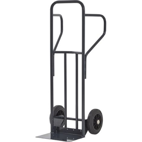 PROVOST - Diable à dossier haut avec pelle fixe en acier - Capacité 350 kg (1/2)