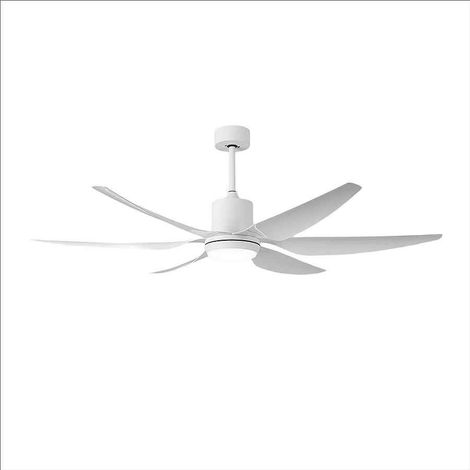 Ventilatore dcotto 24w 2950lm white 6 pale bianche reg.x167d 3000-4000-6000k 2 pale w/remote, memory &amp timer (1/4)