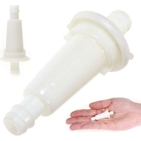 Filtre essence plastique blanc double sortie (1/5)