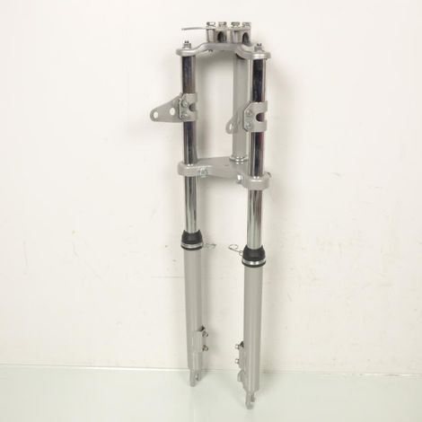 Federgabel vorne grau für Mofa Peugeot 103 SP Ø26 untere (1/5)