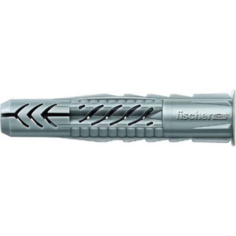 Cheville universelle fischer UX 8 x 50 R avec collerette dans le carton 50 pièces