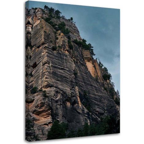 Tableau sur toile Rocher Nature 40x60 (1/5)