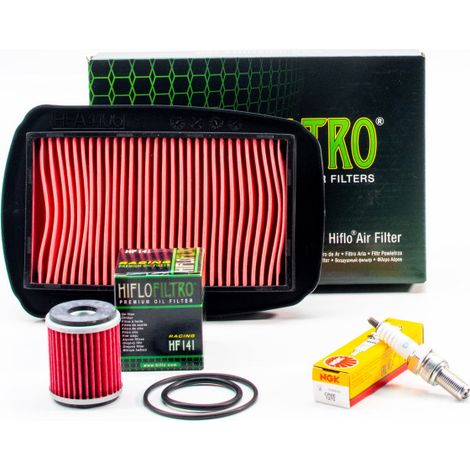 Kit Révision Filtres Bougies pour YAMAHA YZF-R125 de 2008 à 2013 - Sans Huile