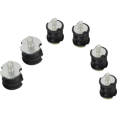 Kit de 6 silentblocs de rechange pour tronçonneuses Husqvarna 268, 272, 61 et 266 (1/5)
