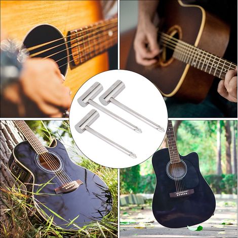 Clé de réglage pour guitare 7MM/8MM/6.35MM en acier chromé - Outil de précision pour truss rod (1/4)