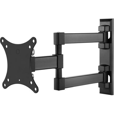 Support Mural articulé pour TV de 13" à 27" - Poids Maximum 15 kg - Motifs VESA jusqu'à 100 x 100 (1/5)