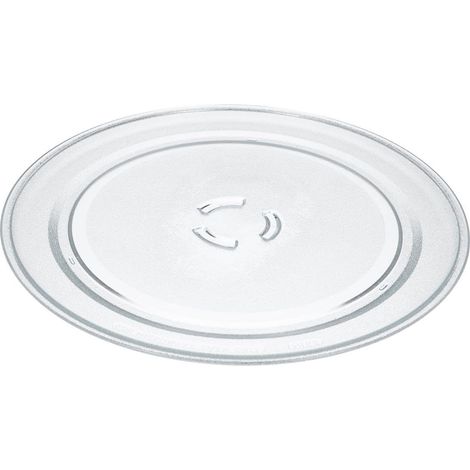 1 Plateau tournant verre diamètre 36 cm transparent compatible Whirlpool Ignis Hotpoint pour micro-ondes (1/2)