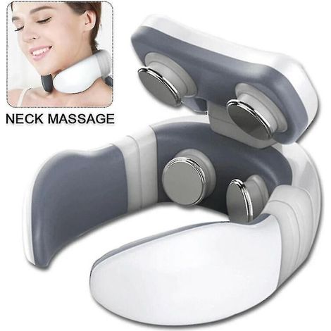 Dispositivo de masaje de microcorriente para el cuello y los hombros. (1/5)