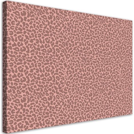 Tableau sur toile Motif de patchs de fourrure léopard de léopard 100x70 (1/5)