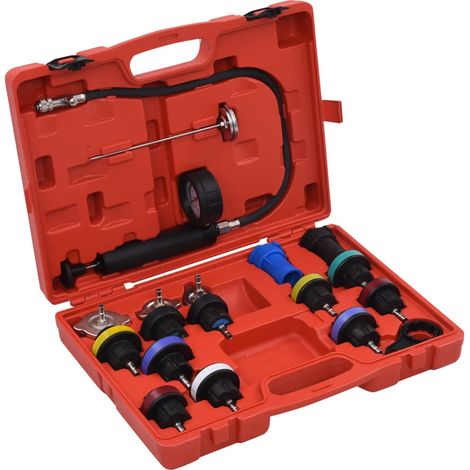 Tester di pressione per raffreddamento e tappo 18 pezzi 020004126