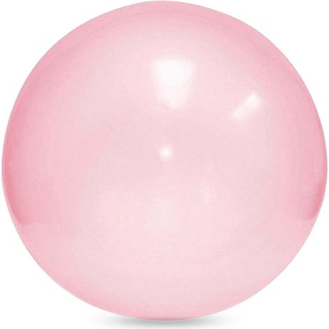 Aufblasbarer Bubble Ball für Erwachsene und Kinder, mit Wasser gefüllter Ballonball, Spielzeug für draußen, Strand, Garten, Pool, PL-Pink