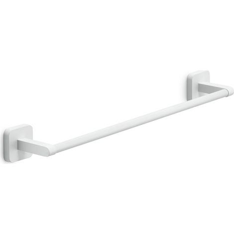 Portasalviette 45 Cm Bianco Opaco Da Fissare A Muro Tahiti