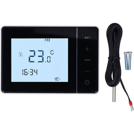 Thermostat NTC2.5m, système de chauffage électrique Programmable, régulateur de température AC100-230V