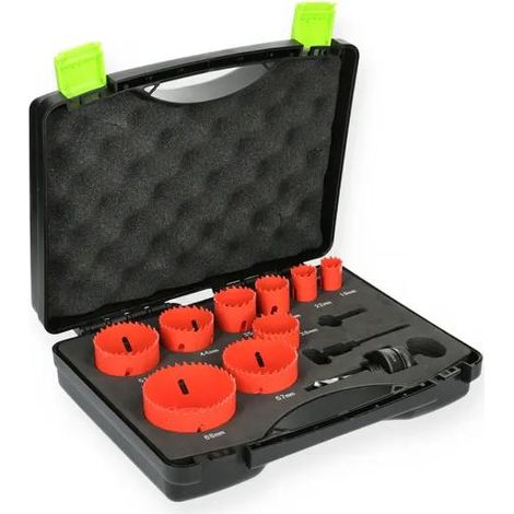 Hanger 150498 Set di 9 Punte HSS Bi-Metallo