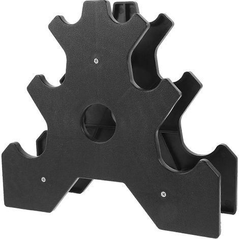 Support de rangement robuste pour haltères, supports stables pour haltères, support à haltères multicouches (1/3)