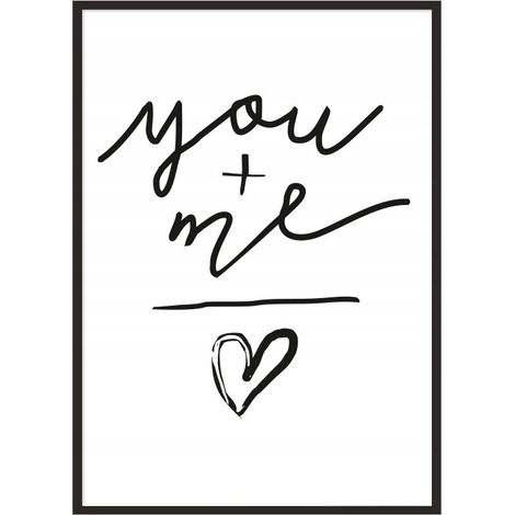 POSTER FOTOGRAFICO IN CORNICE 53x73 cm Amore San Valentino P989 (1/4)