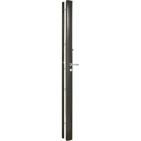 Serrure 4 points Exclusive 41 VACHETTE 2500mm Marron - sans cylindre - Gauche - 14785000