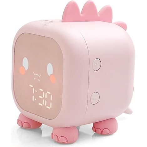 Réveil, LED réveil Mignon Dinosaure numérique Chevet Horloge de (1/5)